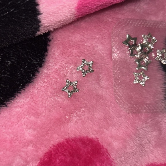 sparkly cute star nail gems y2k - Picture 2 of 2